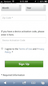 hulu signup 3