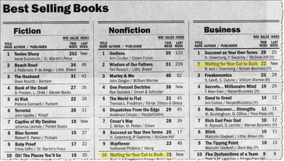 wsj bestseller list