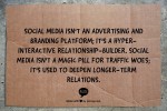 Social Media is not Media