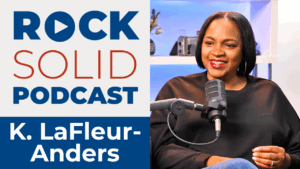 K. LaFleur-Anders from CoffeeMilk Media and TedX Round Rock